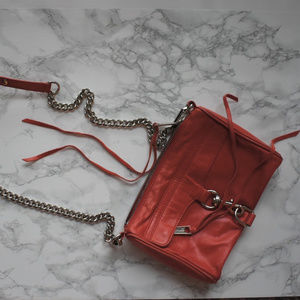 Rebecca Minkoff Mini MAC Red Crossbody Bag